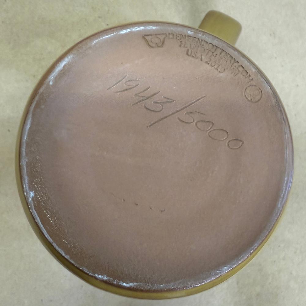 Death Wish Coffee St Patrick & Caorthannach Deneen Pottery Mug-2019 #1943/5000