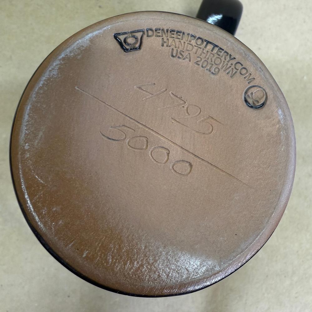 Death Wish Coffee Thor and Valkyrie Deneen Pottery Mug-2019 #4725/5000