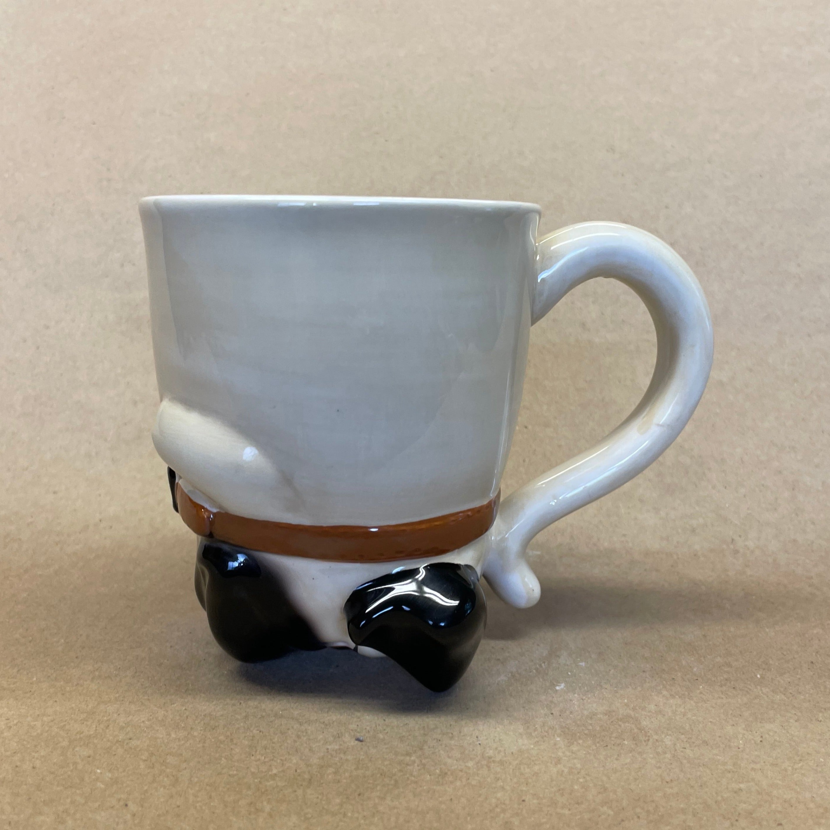 Upside Down Pug Mug