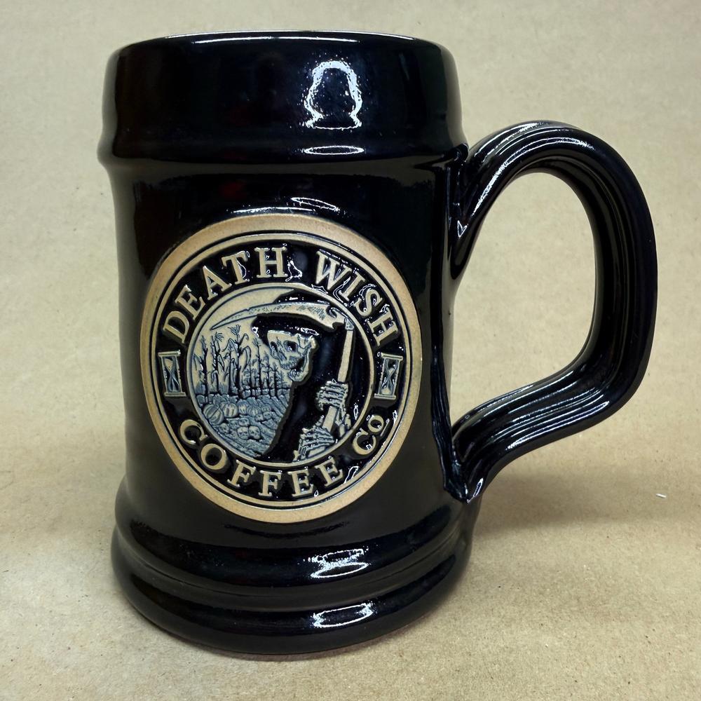 Death Wish Coffee Harvester of Souls Deneen Pottery Mug-2017 #4338/5000