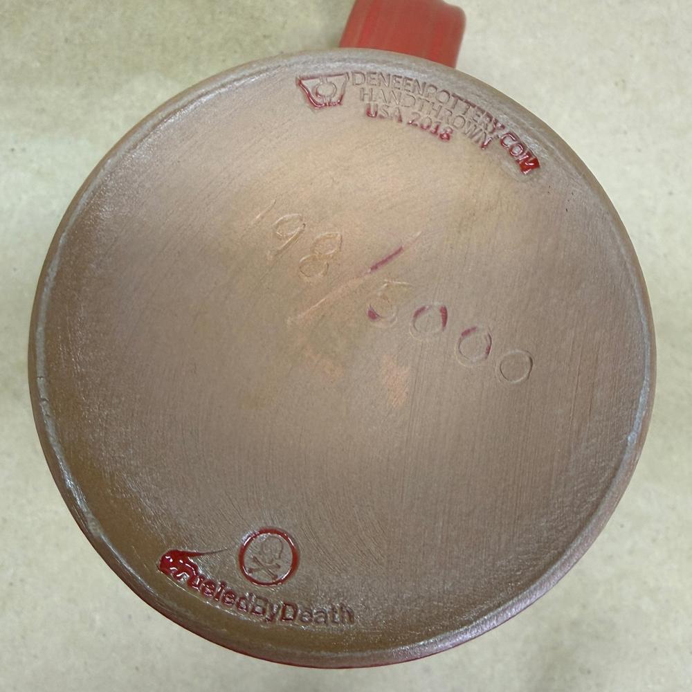 Death Wish Coffee Grind It Out Til Death Mug-2018 #198/5000