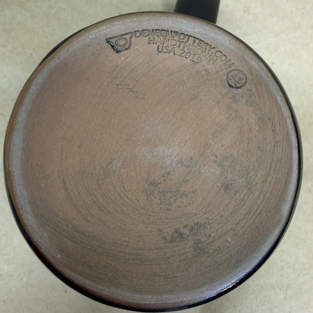 Death Wish Coffee Skull and Crossbones Deneen Pottery Mug-2019