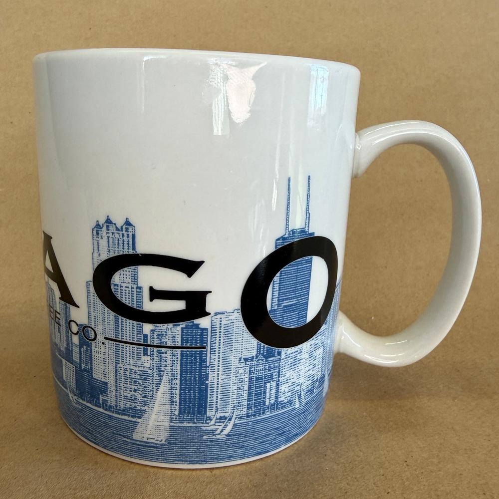 Starbucks Skyline Series Barista Chicago Mug-2002