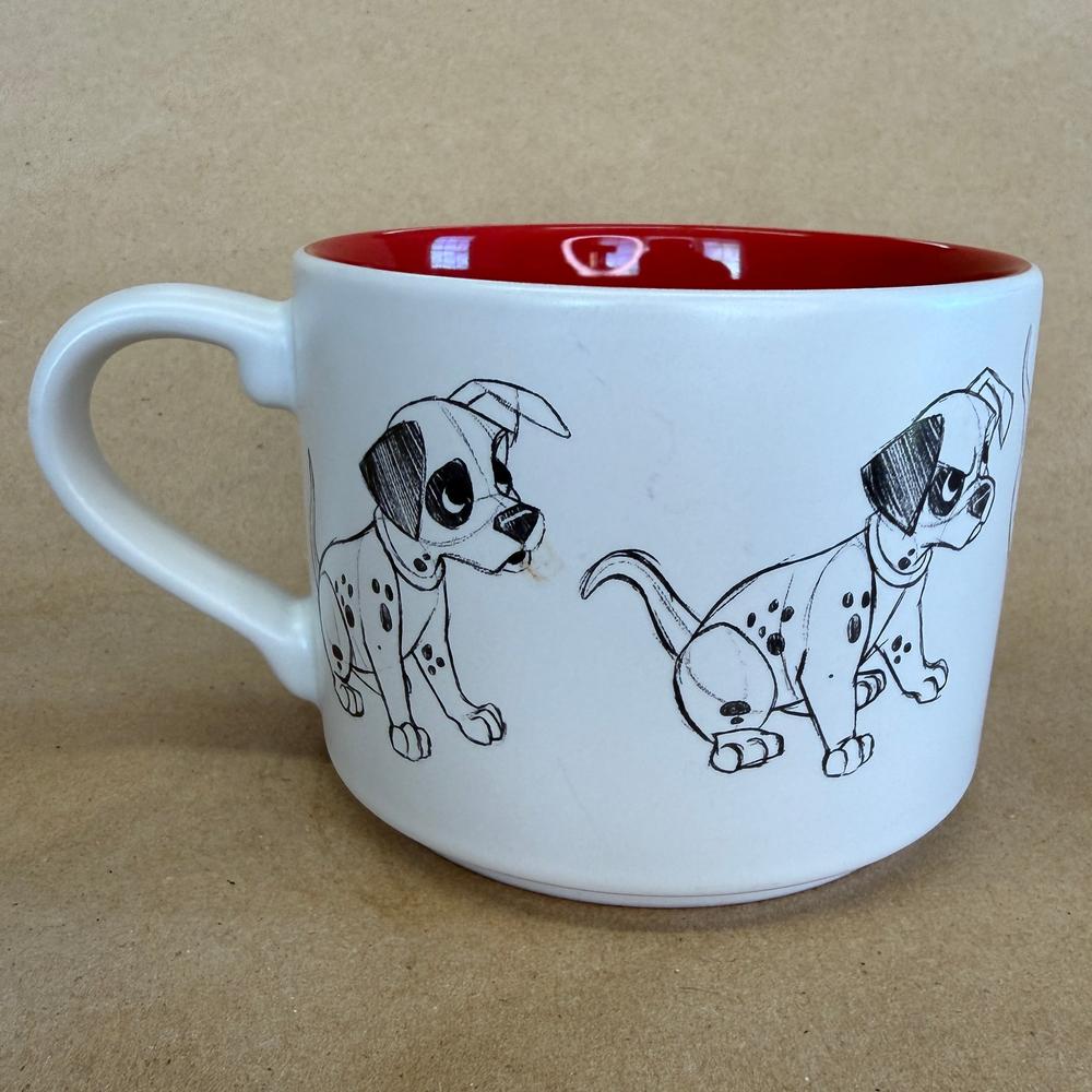 Disney Parks 101 Dalmatians Patch Character Artist Sketch Mug