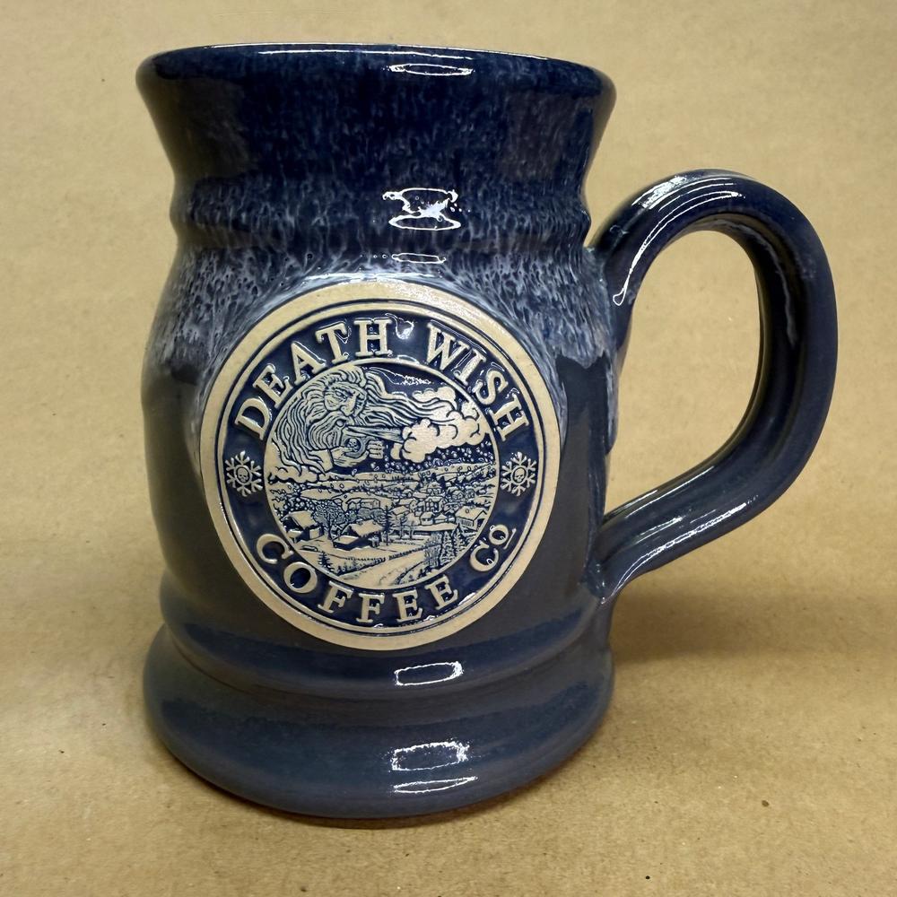 Death Wish Coffee Old Man Winter Deneen Pottery Mug-2017 #3681/5000