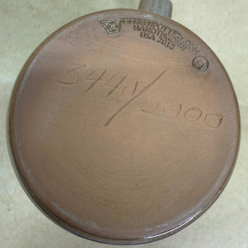 Death Wish Coffee The Nevermore Deneen Pottery Mug-2018 #3440/5000