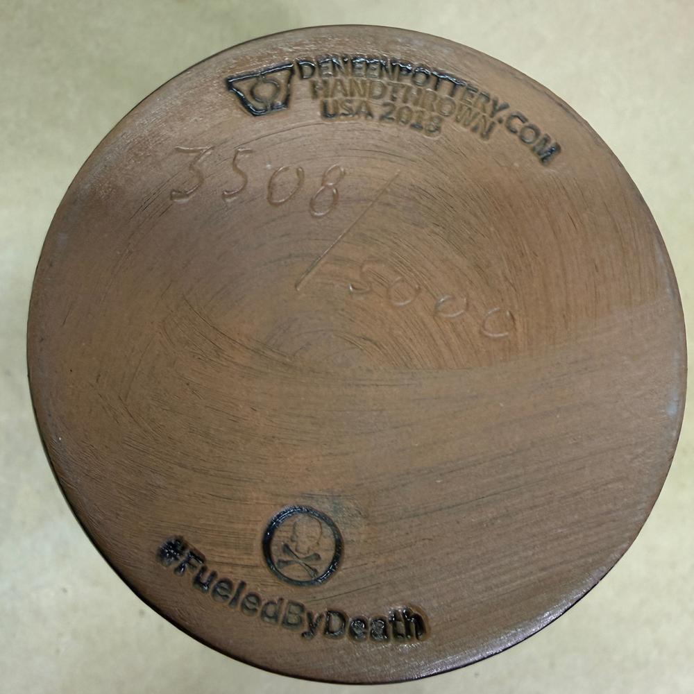 Death Wish Coffee Industrial Badge Mug-2018 #3508/5000