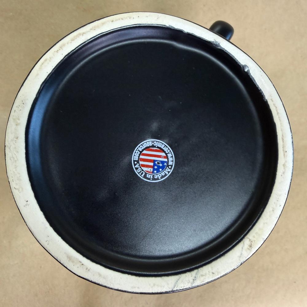 Death Wish Coffee Logo Black Stein Shaped Mug