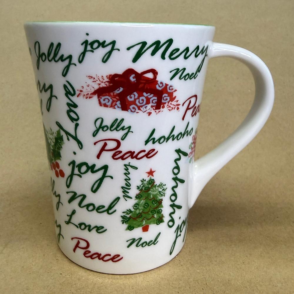 Starbucks Holiday 2007 Peace Love Joy Merry Christmas Mug-2007