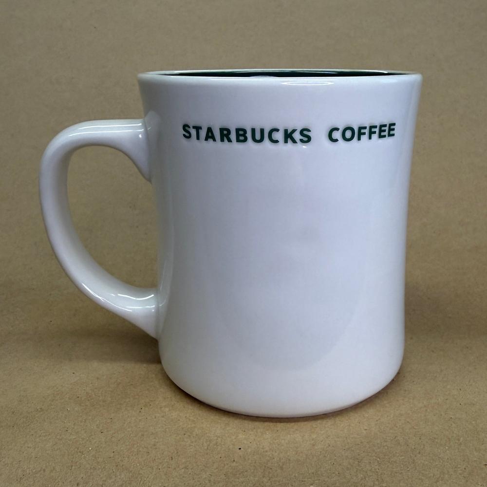 Starbucks Embossed Pine Tree Mug-2008