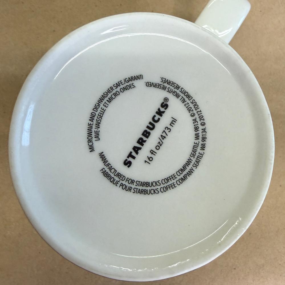 Starbucks Global Icon Collector Series Nashville Mug-2012