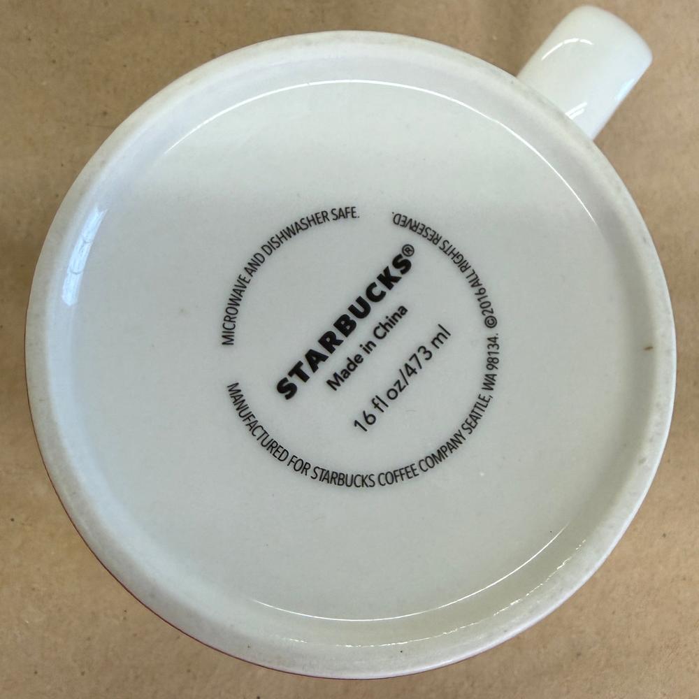 Starbucks Global Icon Collector Series China Mug-2016