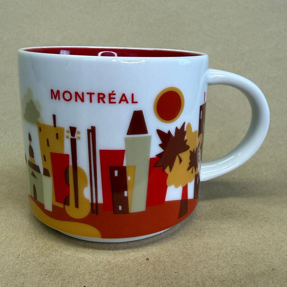 Starbucks You Are Here Series Montreal Mug-2015