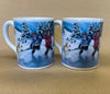 Tim Horton's Skating Pond Limited Edition Mugs-Pair