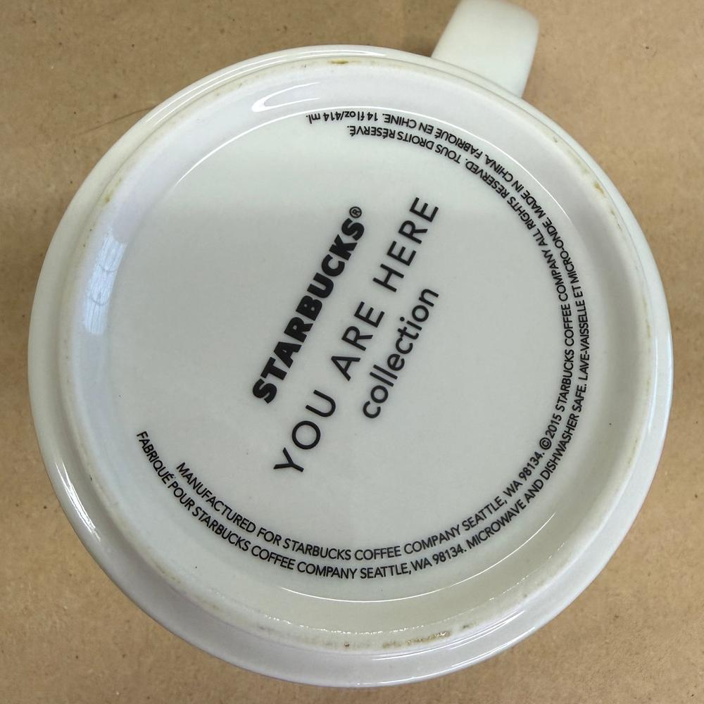 Starbucks You Are Here Series Tennessee Mug-2015