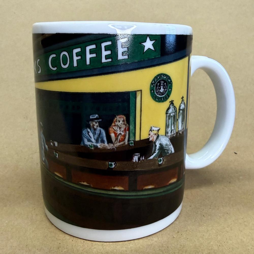 Starbucks Nighthawks D. Burrows by Chaleur Mug