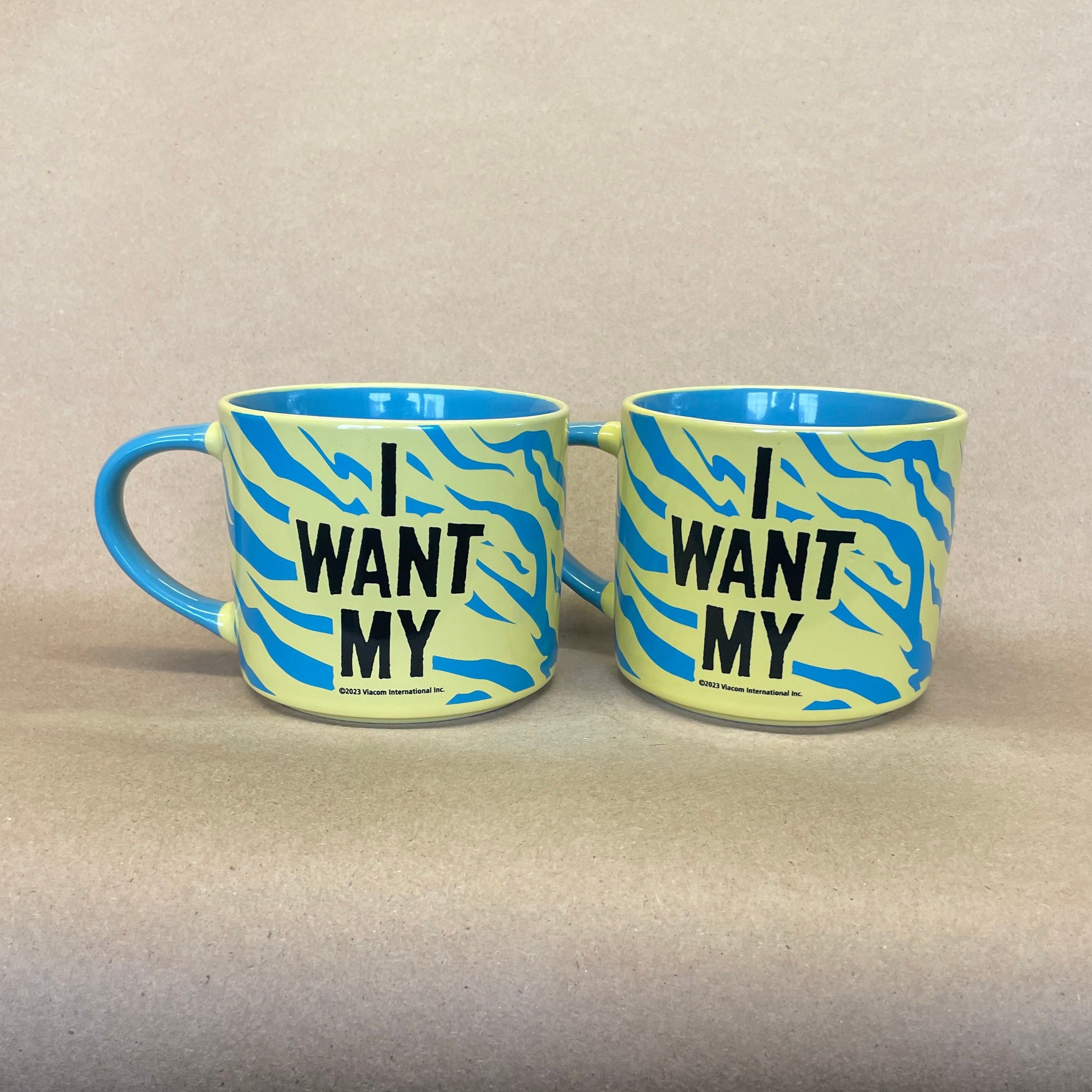 I Want My MTV Mugs-Pair