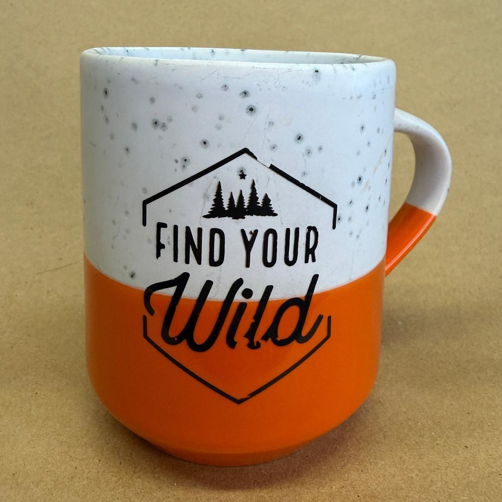 Caribou Coffee Find Your Wild Speckled Mug-2017