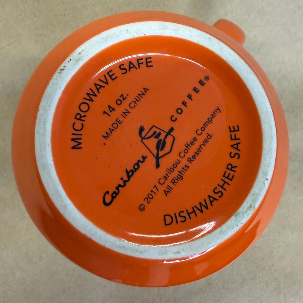 Caribou Coffee Find Your Wild Speckled Mug-2017