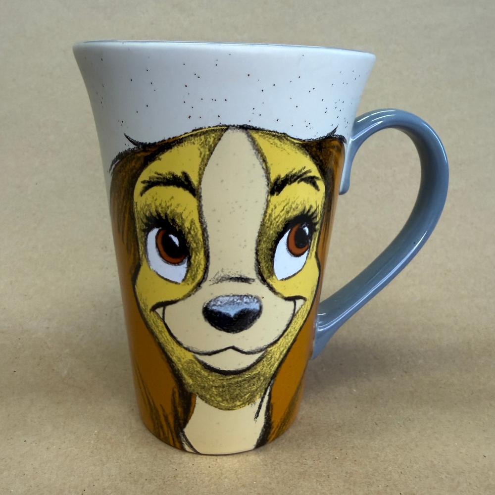 Disney Store Lady and the Tramp Sketch Mug