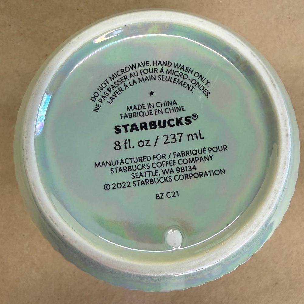 Starbucks Iridescent Pleat in Purple and Green Tumbler-2022