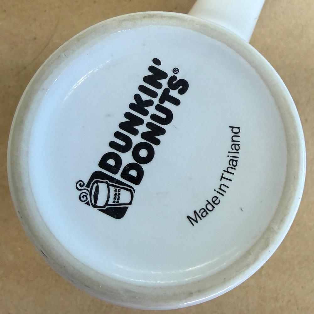 Dunkin' Donuts Steaming Coffee Mug
