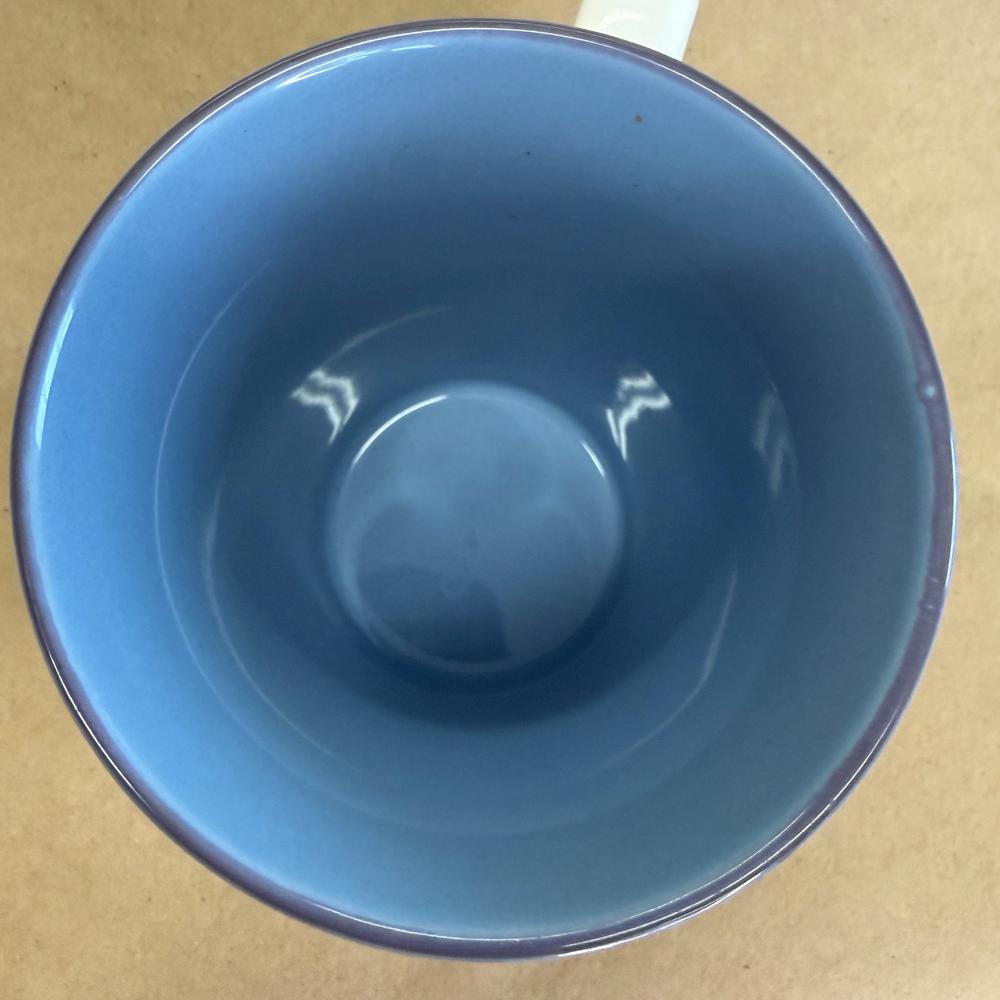 Starbucks Coffee Company Flared Blue Inside Mug-2006