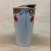 Starbucks Jewel Gems Red Gold Chain Ceramic Tumbler Mug-2014