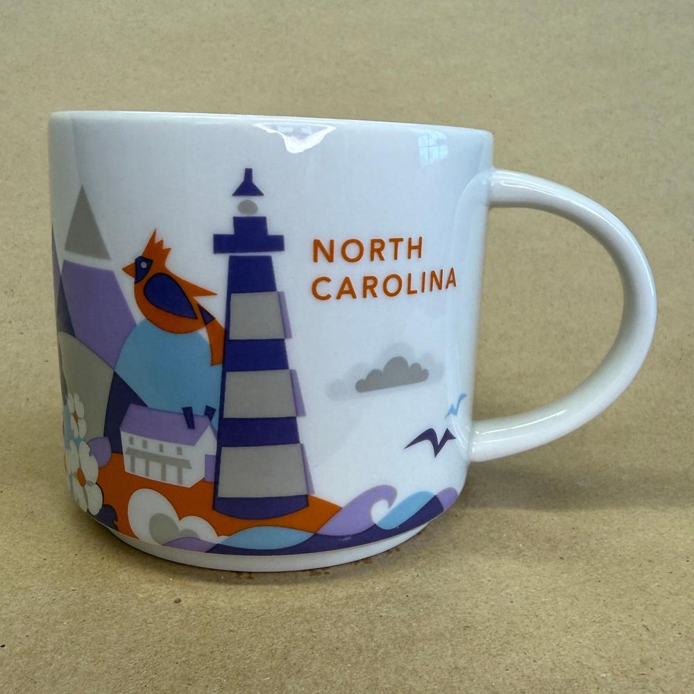 Starbucks You Are Here Series North Carolina Mug-2015