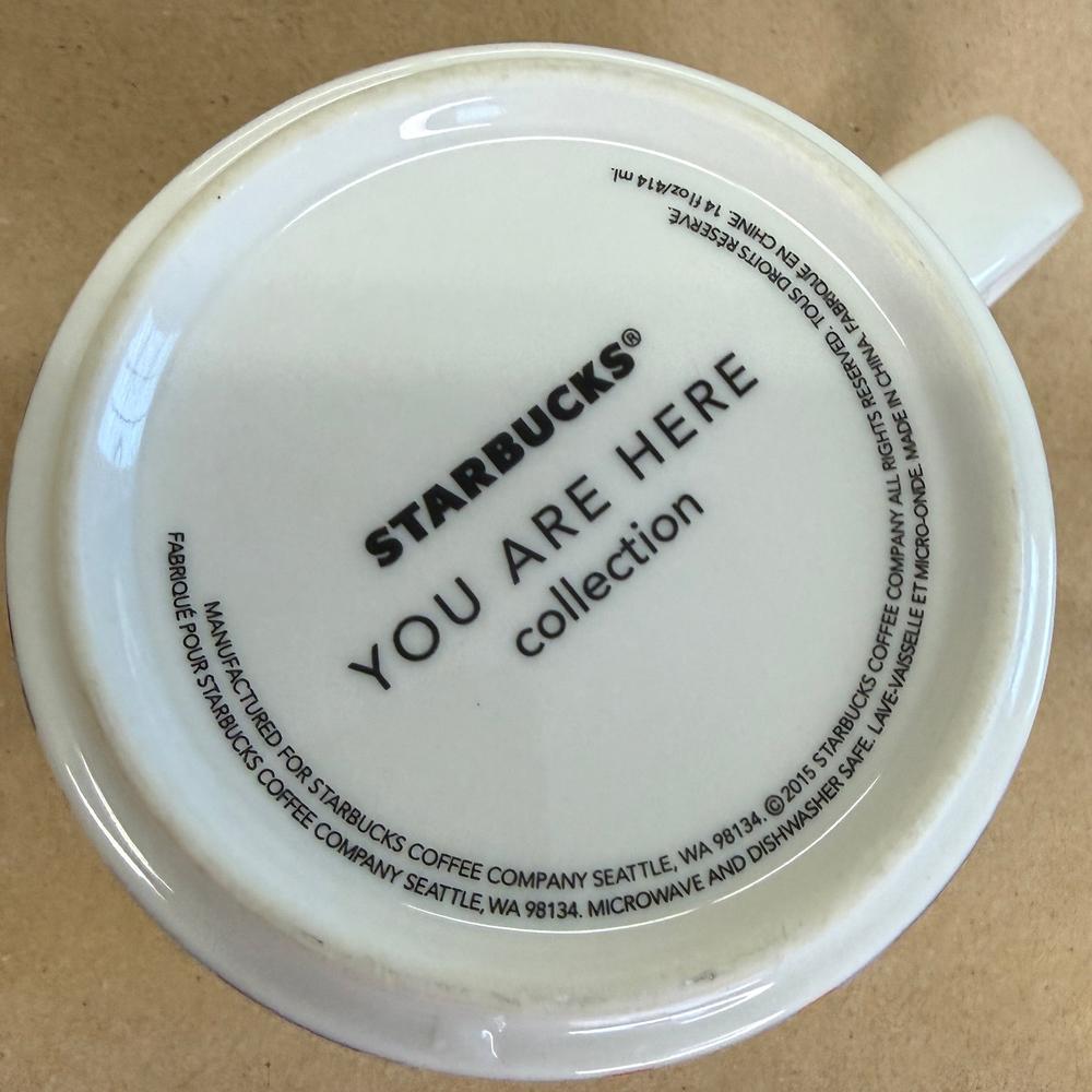 Starbucks You Are Here Series North Carolina Mug-2015