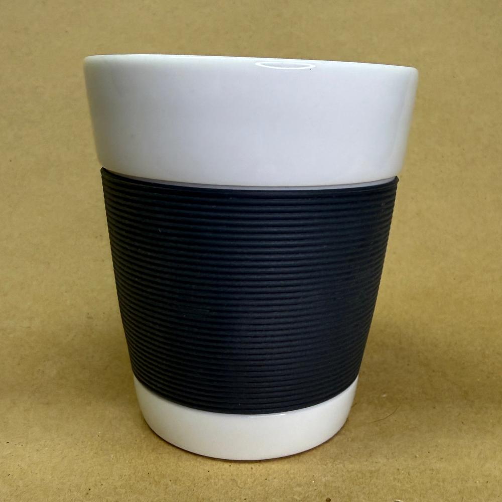 Bodum Black Silicone Ribbed Sleeve Cup