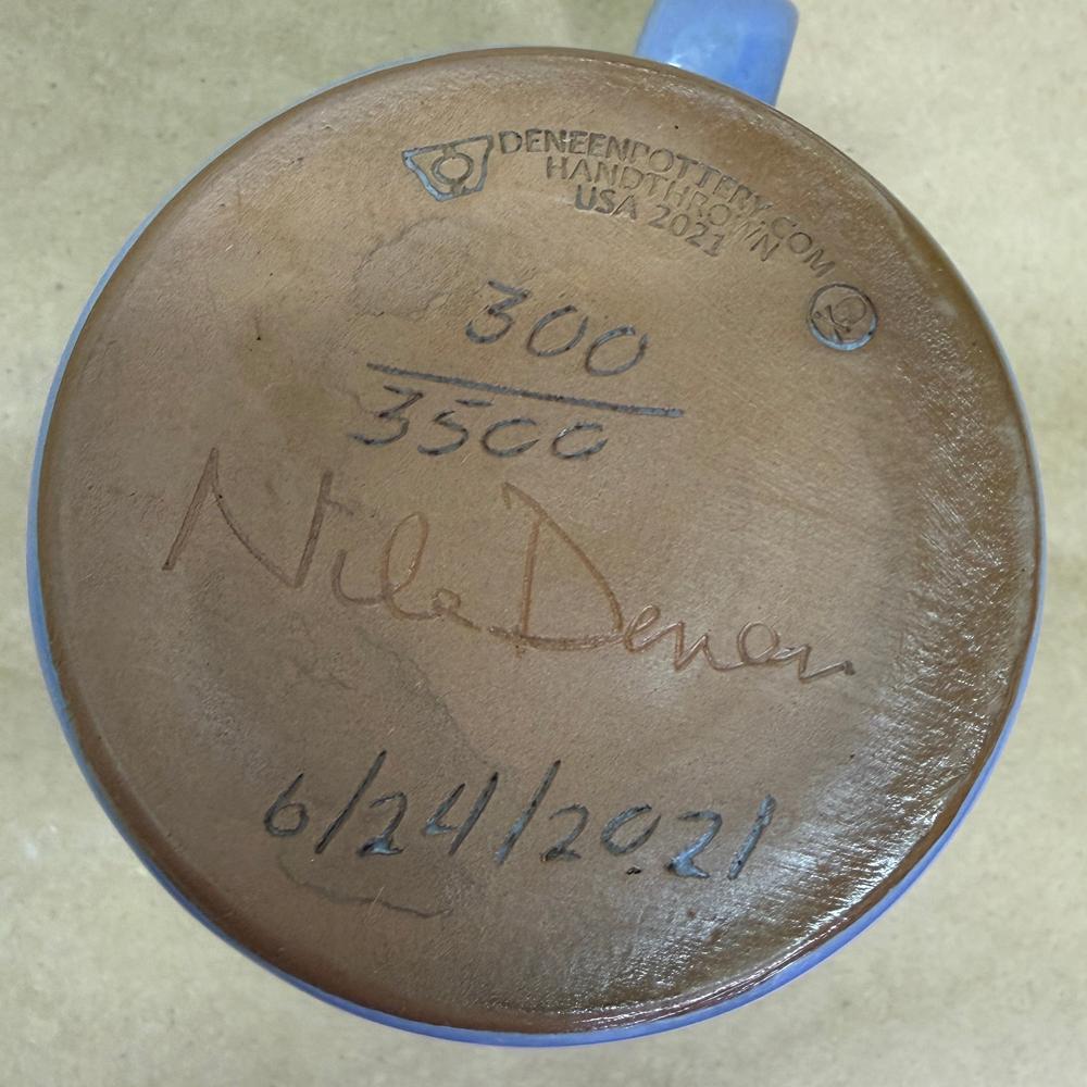 Death Wish Coffee Adventurer Signed by Nile Deneen Mug-2021 #300/3500