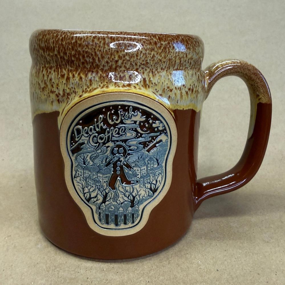 Death Wish Coffee Gingerdead Man Deneen Pottery Mug-2021 #512/4000