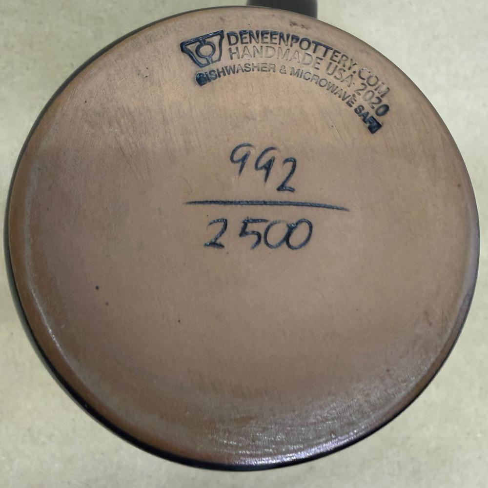 Death Wish Coffee Barrel Brand Deneen Pottery Mug-2020 #992/2500