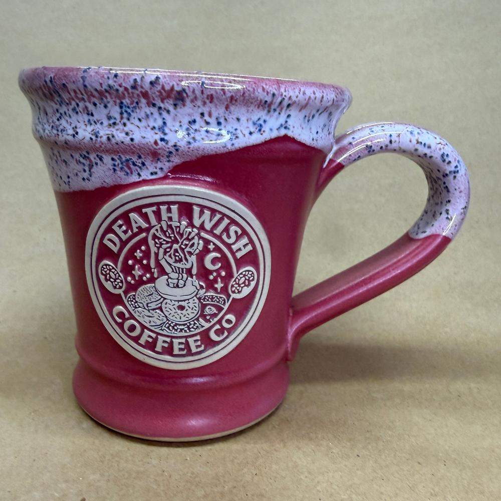 Death Wish Coffee Donuts or Die Grey Fox Mug-2022 #4360/5000