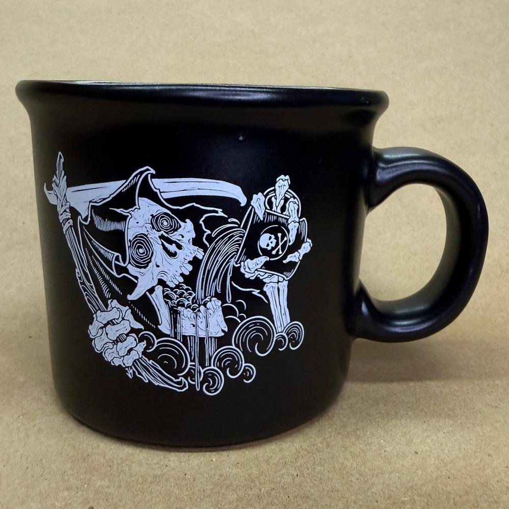 Death Wish Coffee Tattoo Series Reaper Pour Mug