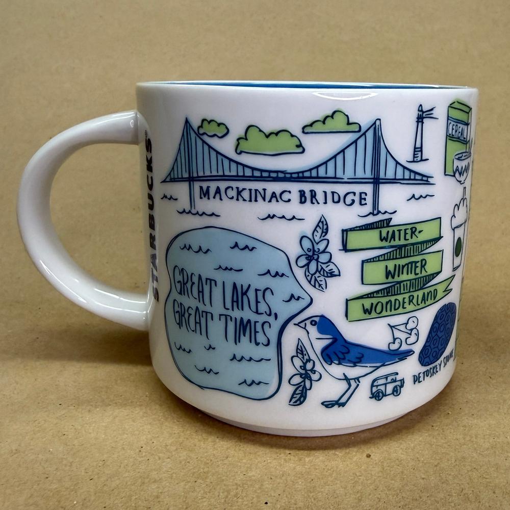 Starbucks Been There Series Mug Michigan-2021