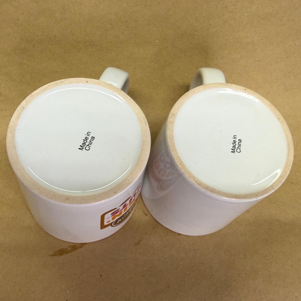 Dunkin' Donuts Bakery Series Mugs-Pair