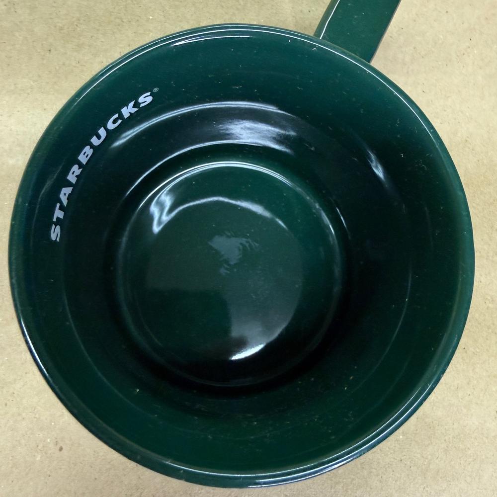 Starbucks Holiday Venetian Marble Forest Ceramic Mug-2022