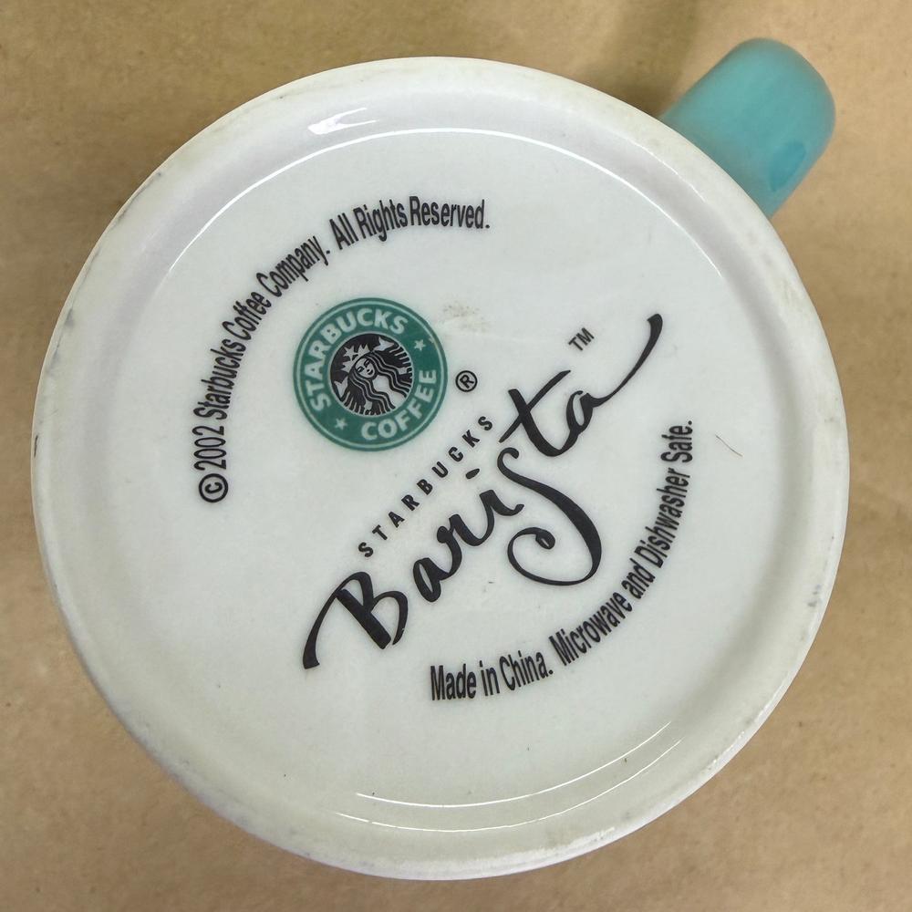 Starbucks Barista Multicolored Mosaic Tile Mug-2002