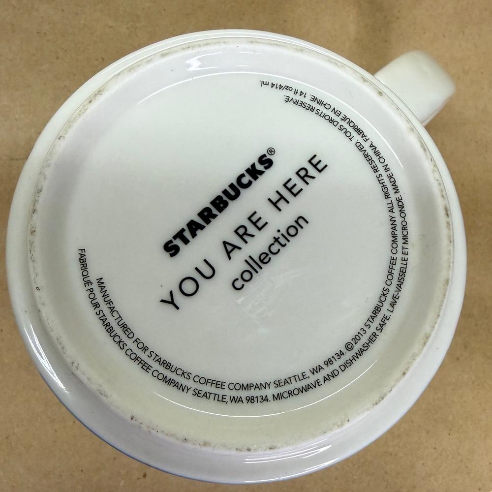 Starbucks You Are Here Series Canada Mug-2013