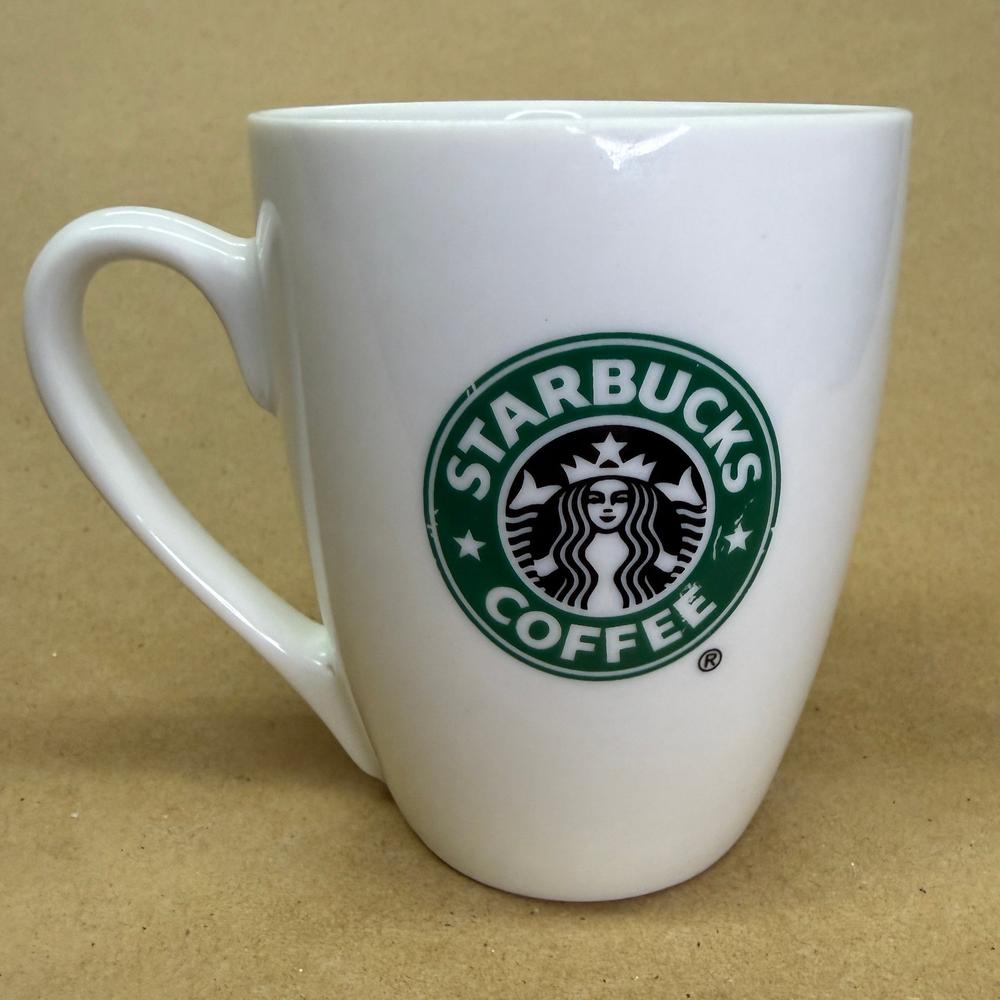 Starbucks Small White with Green Logo Mug-2007