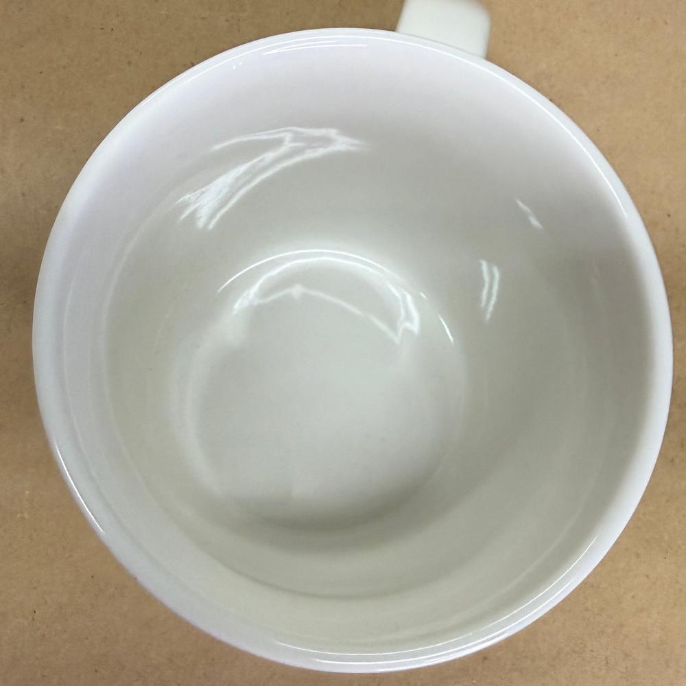 Starbucks White with Gold Swirl and Siren Mug