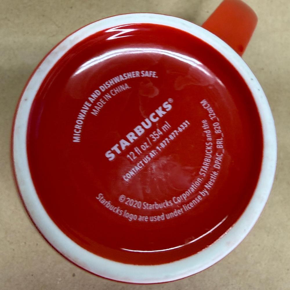 Starbucks Green Siren Red Mug-2020
