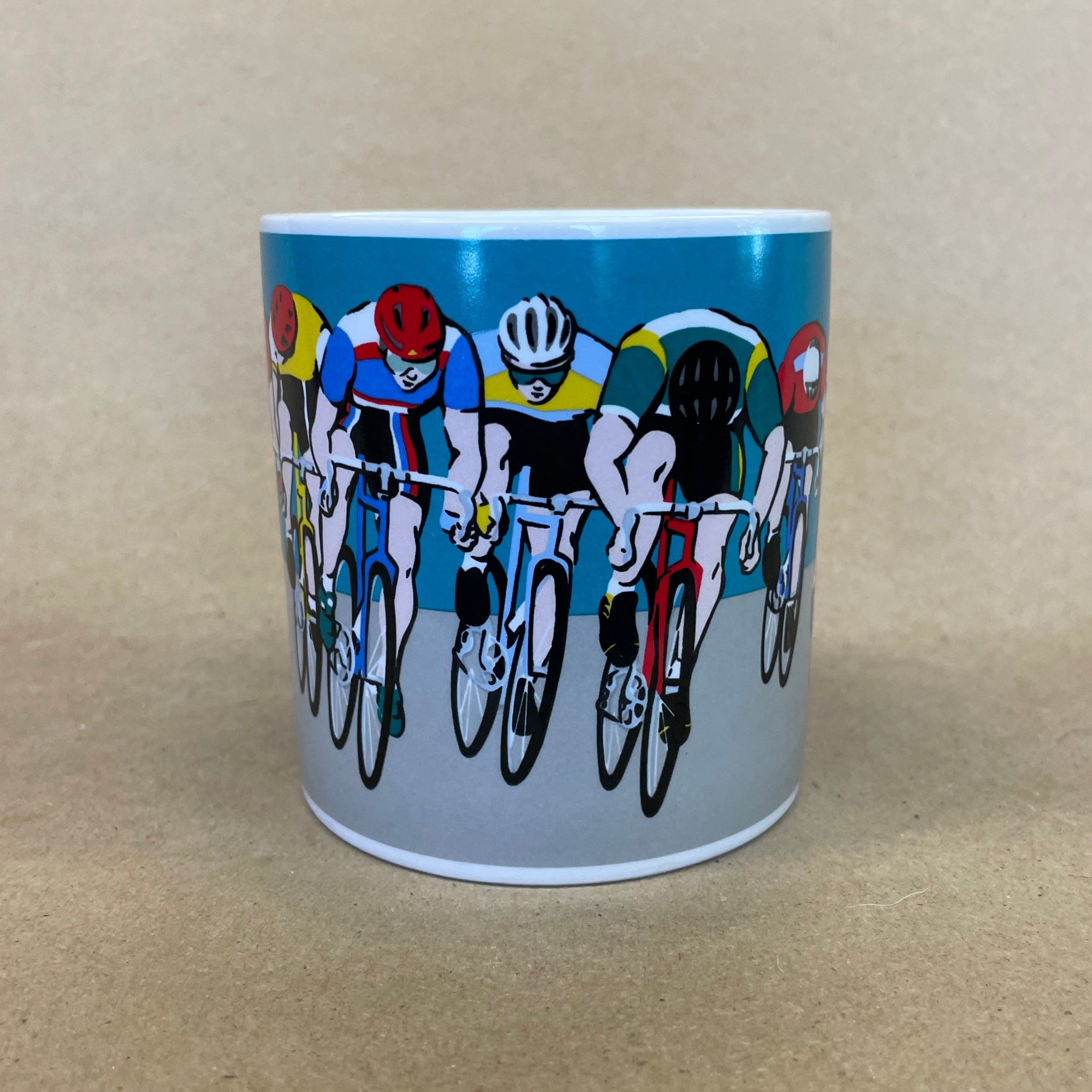 Bike Racers Artwork Mug