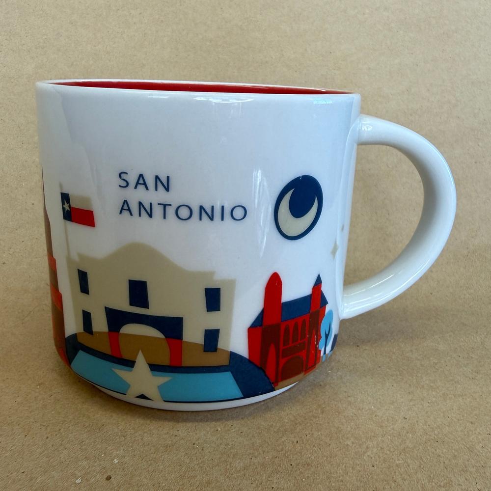 Starbucks You Are Here Series San Antonio Mug-2015