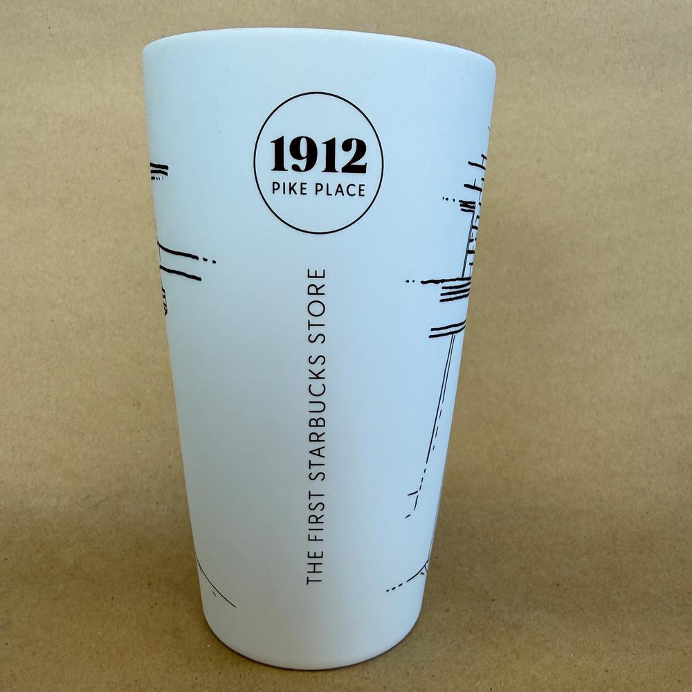 Starbucks First Storefront Sepia 1912 Pike Place Tumbler-2021