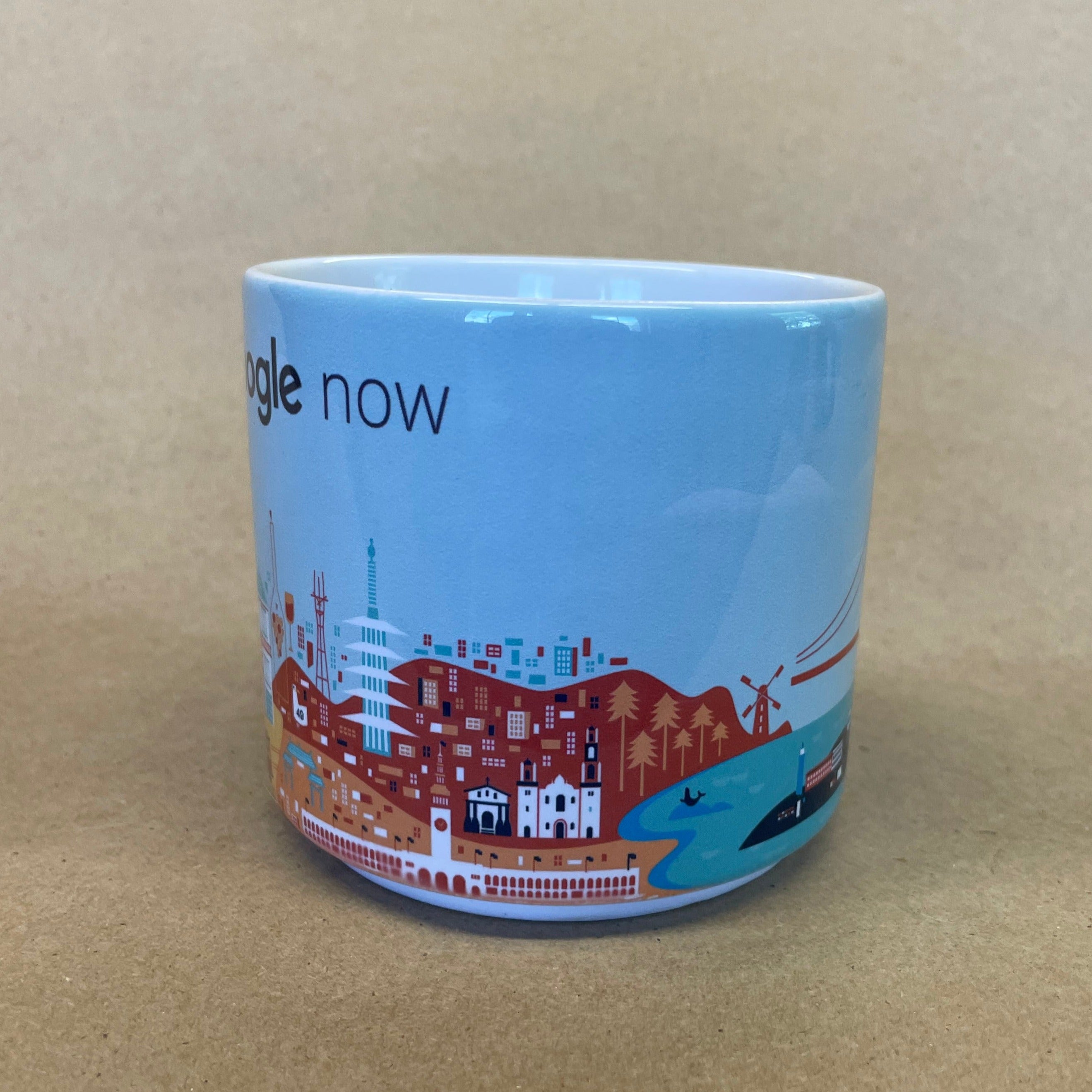 Google Now San Francisco Skyline Mug 2012