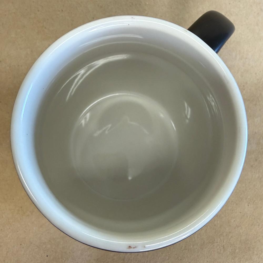 Starbucks Black with Extra Large Etched Siren Mug-2011
