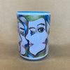 Women's Abstract Faces Drawing Mug